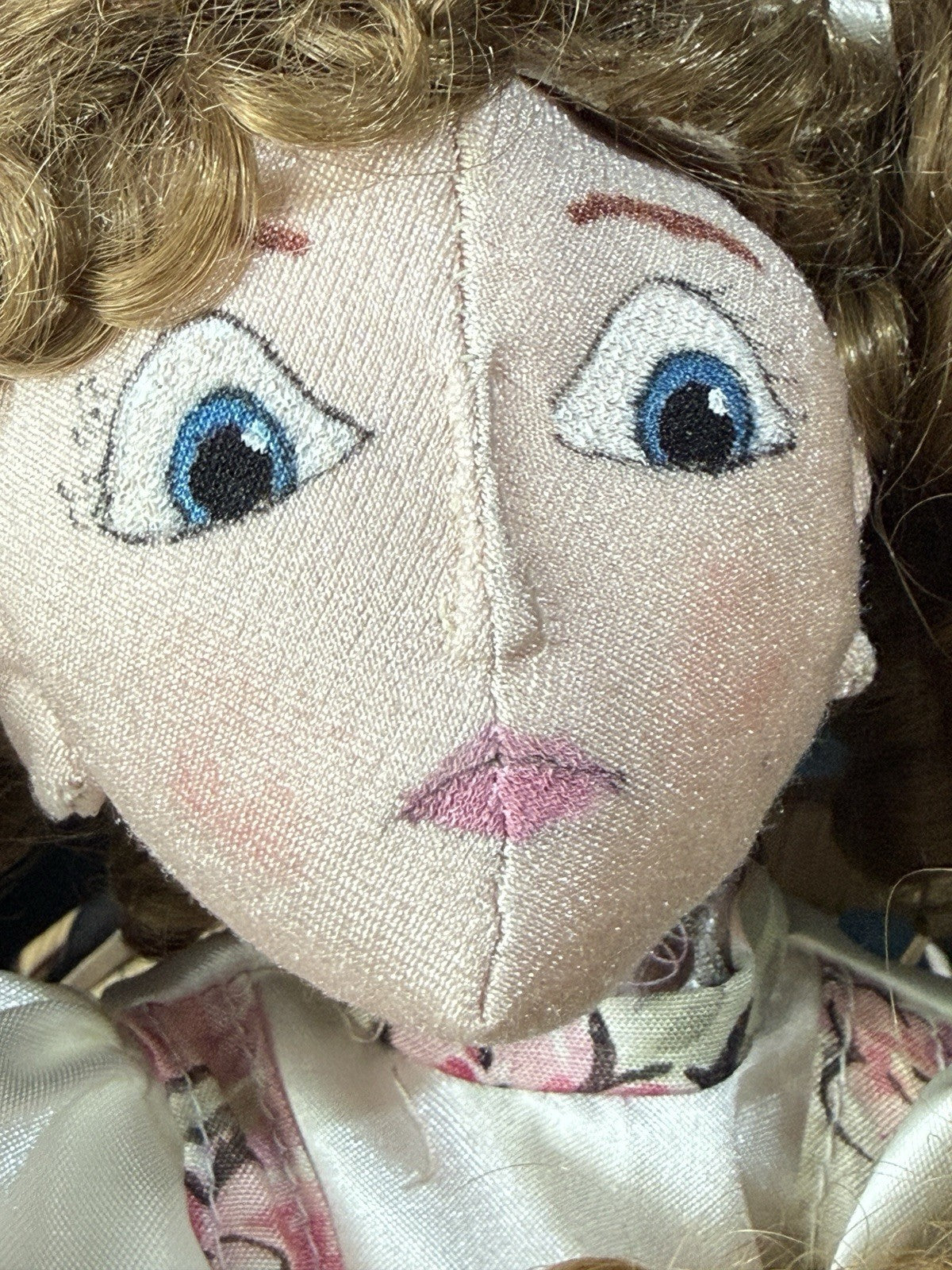 Lot Of 8 Artist Collectible Whimsical Cloth Dolls