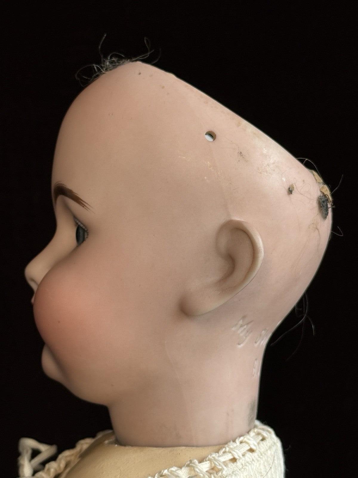 Antique German 24” Adolf Wislizenus 101 My Sweetheart Bisque Head Doll