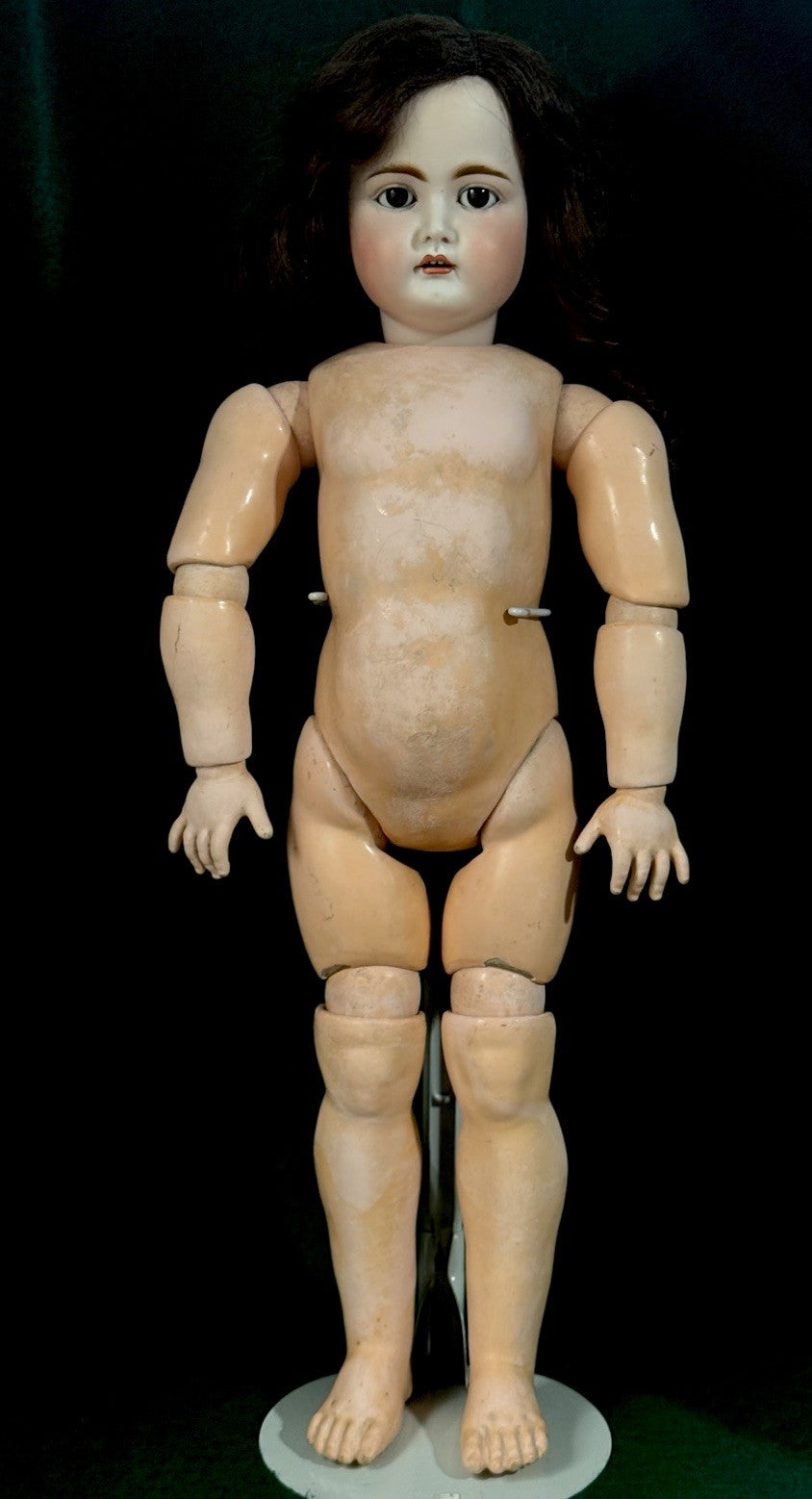 Antique German Kammer & Reinhardt 29” Doll Mold 192 Bisque Head Composition Body