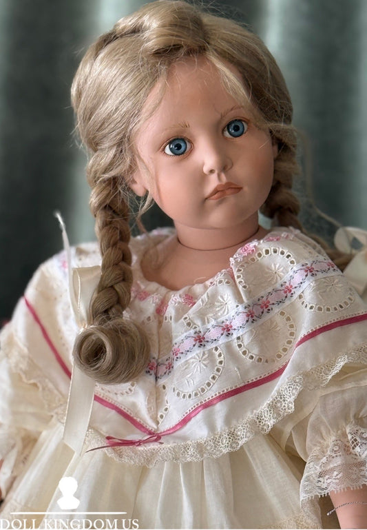 MIB Artist Hildegard Gunzel Vinyl 24” Doll “Tricia” LE 2000 Box/Tag/COA