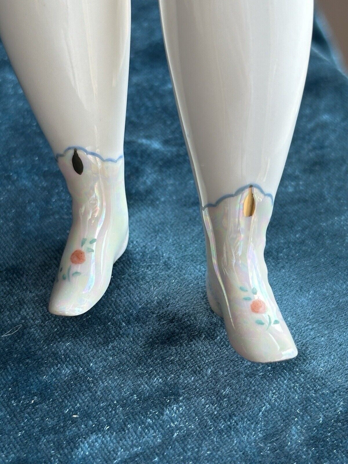 Rare 12.5” Vintage 1948 Emma Clear Signed Stuart Baby China Doll Glass Eyes