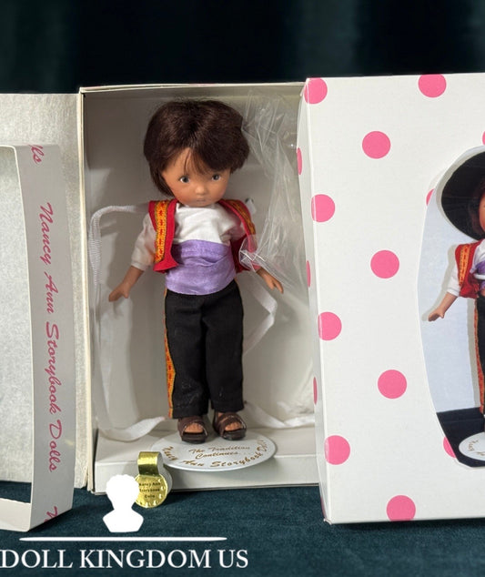 Rare MIB Nancy Ann “Pedro In Mexico” Doll Dianna Effner LE 55/110 COA/Tag/Box