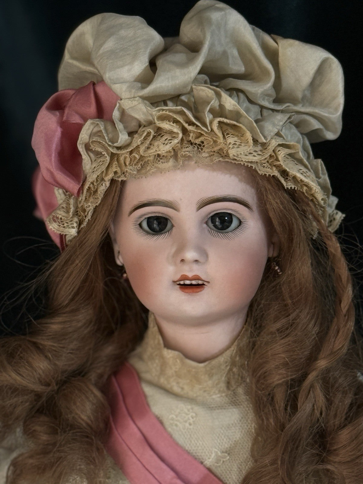 Rare Antique French Walking/Talking/Sleepy Eyes Mechanical JUMEAU 22” Doll