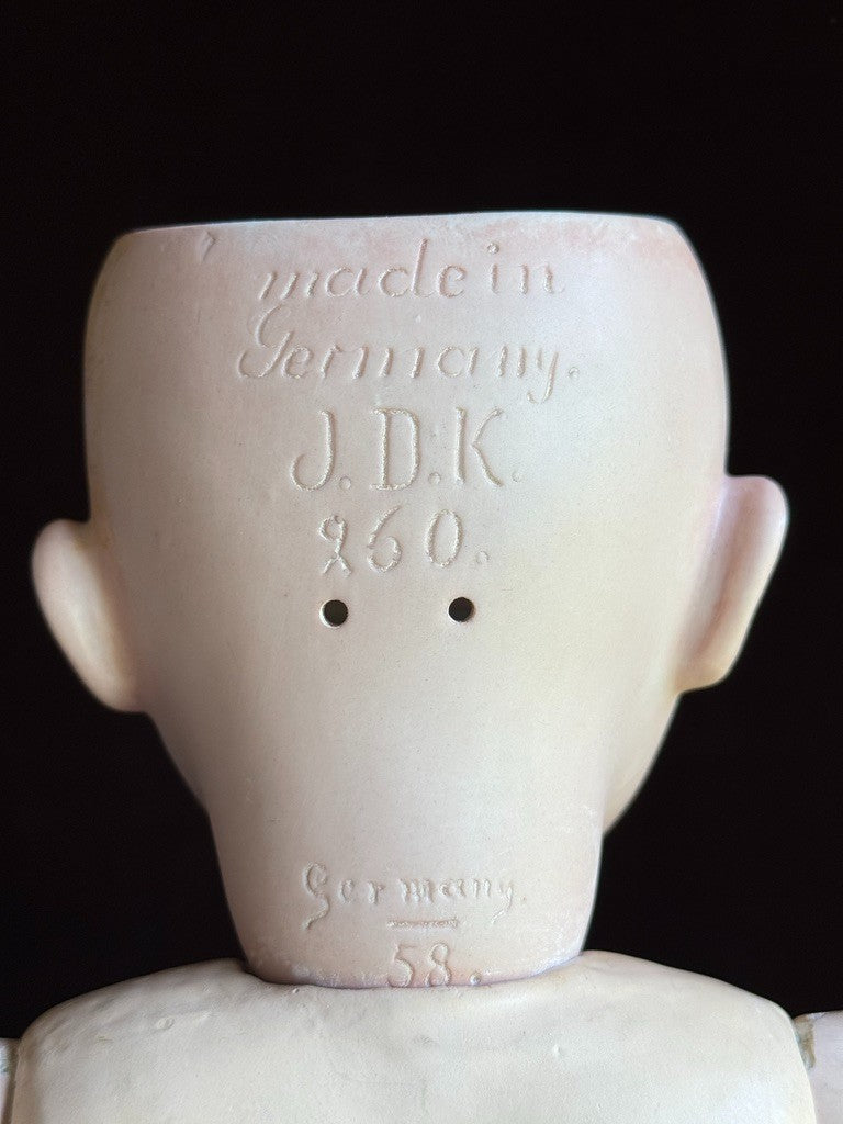 Antique German 22” Kestner JDK 260 Bisque Head Toddler Doll