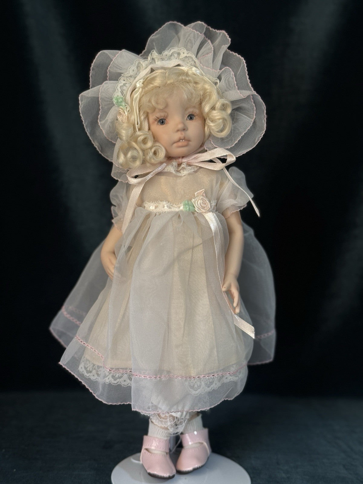 Porcelain 12” Doll “Marianne” By Dianna Effner Expressions Molds