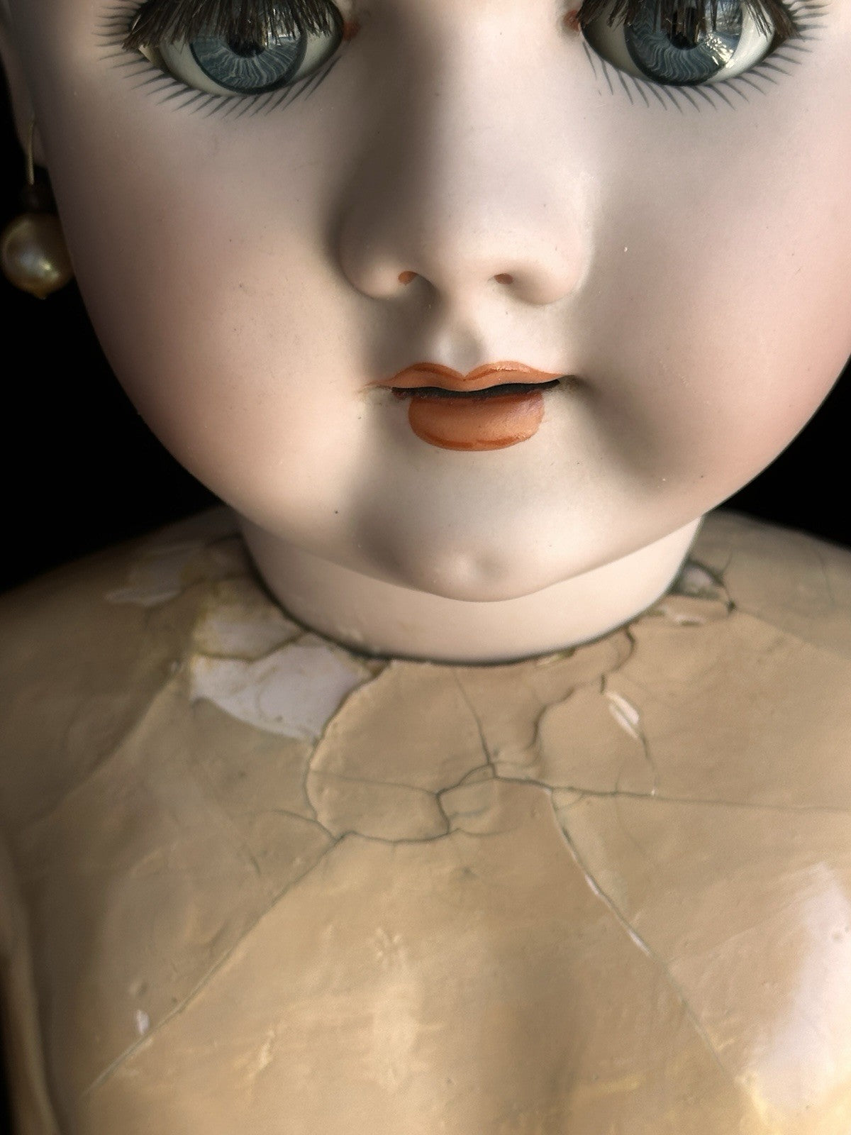 Antique German 30” Heinrich  Handwerck 109 Bisque Head Doll