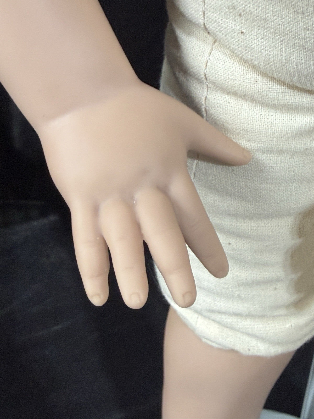 Artist Original German Vinyl 20” Baby Girl Doll By Grossle-Schmidt