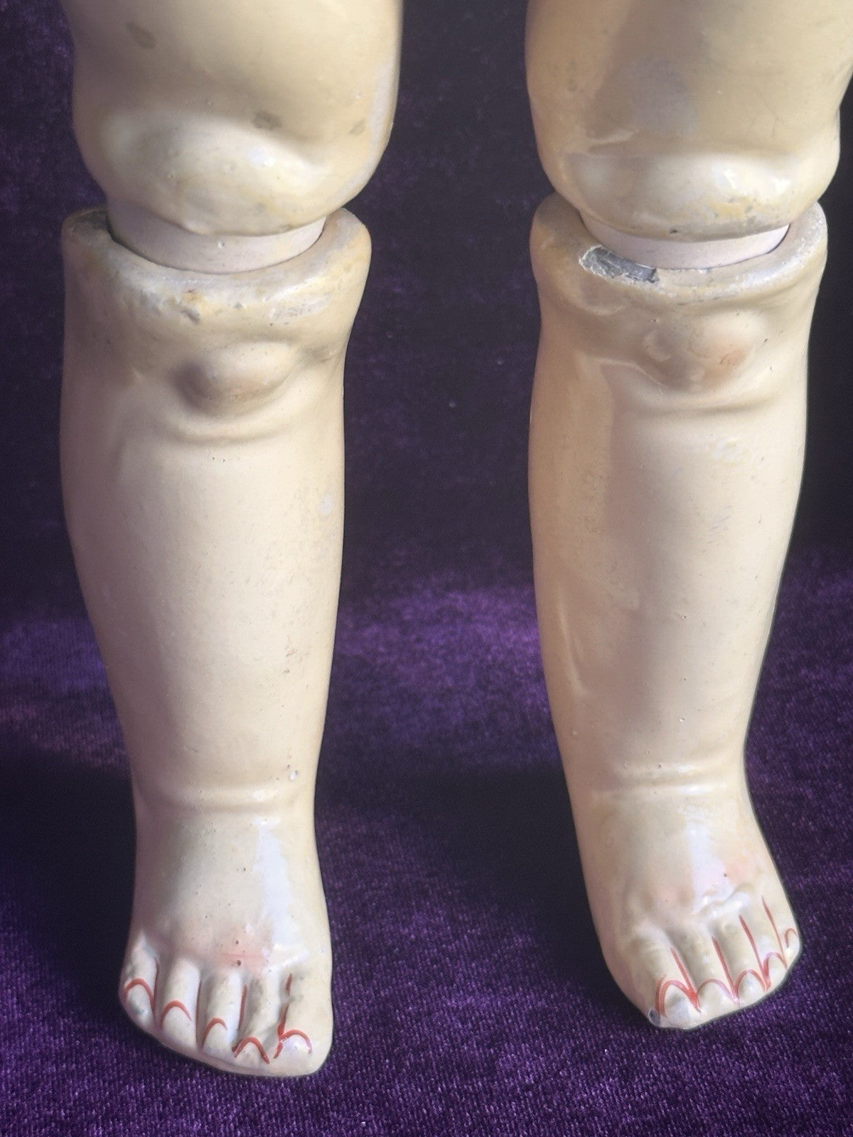Antique German 18.5” Kestner 129 Bisque Head Composition Body Doll