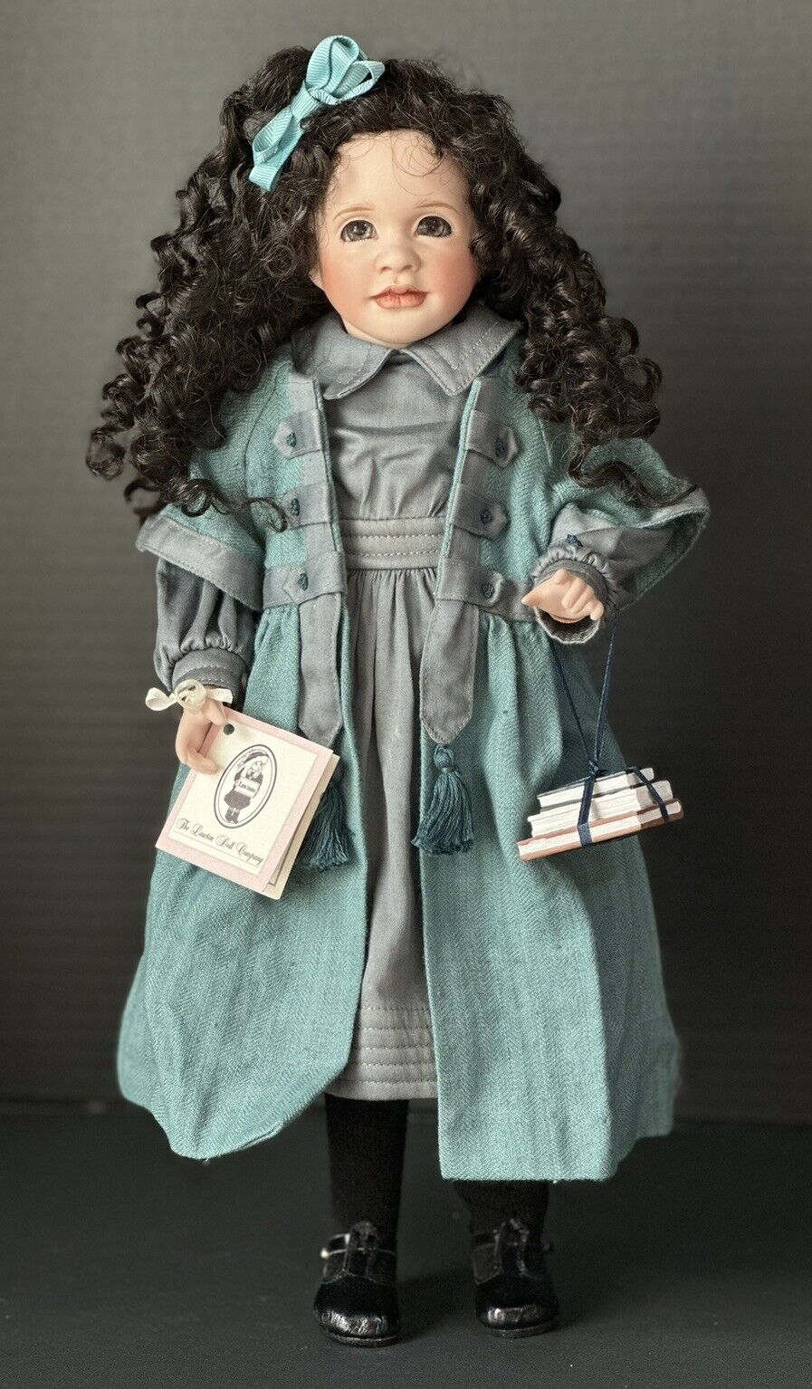 Wendy Lawton Porcelain and Wood “Eugenia’s Literary Salon” LE 750 16”Doll