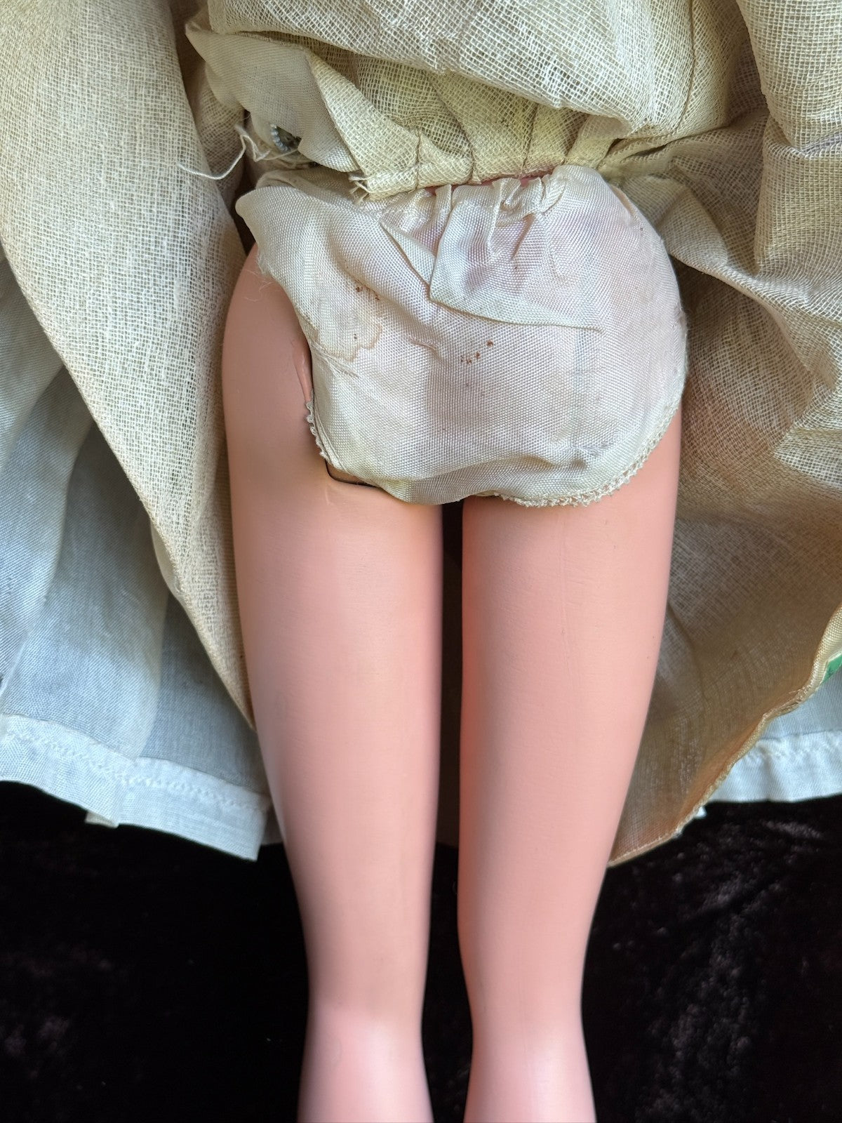 Rare Vintage Italian 25.5" Ottolini Sonia Flirty Eyes Plastic Fashion Doll