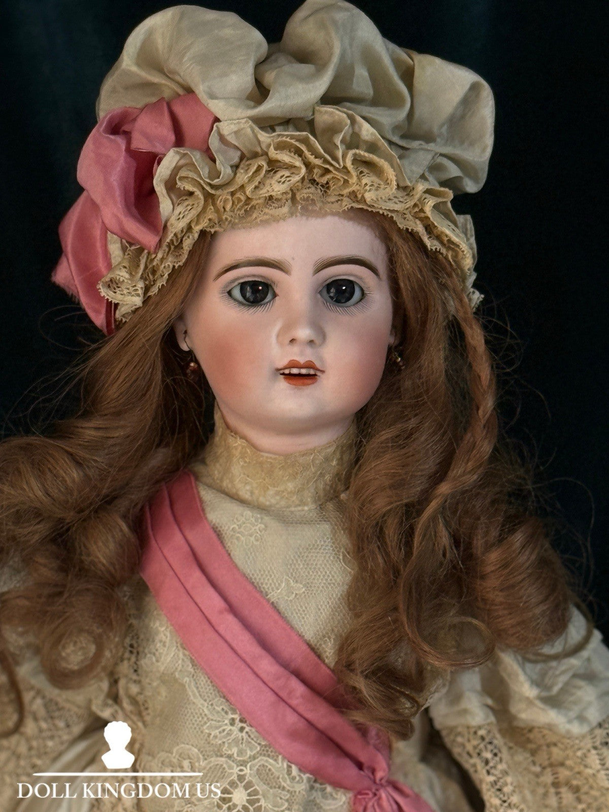 Rare Antique French Walking/Talking/Sleepy Eyes Mechanical JUMEAU 22” Doll
