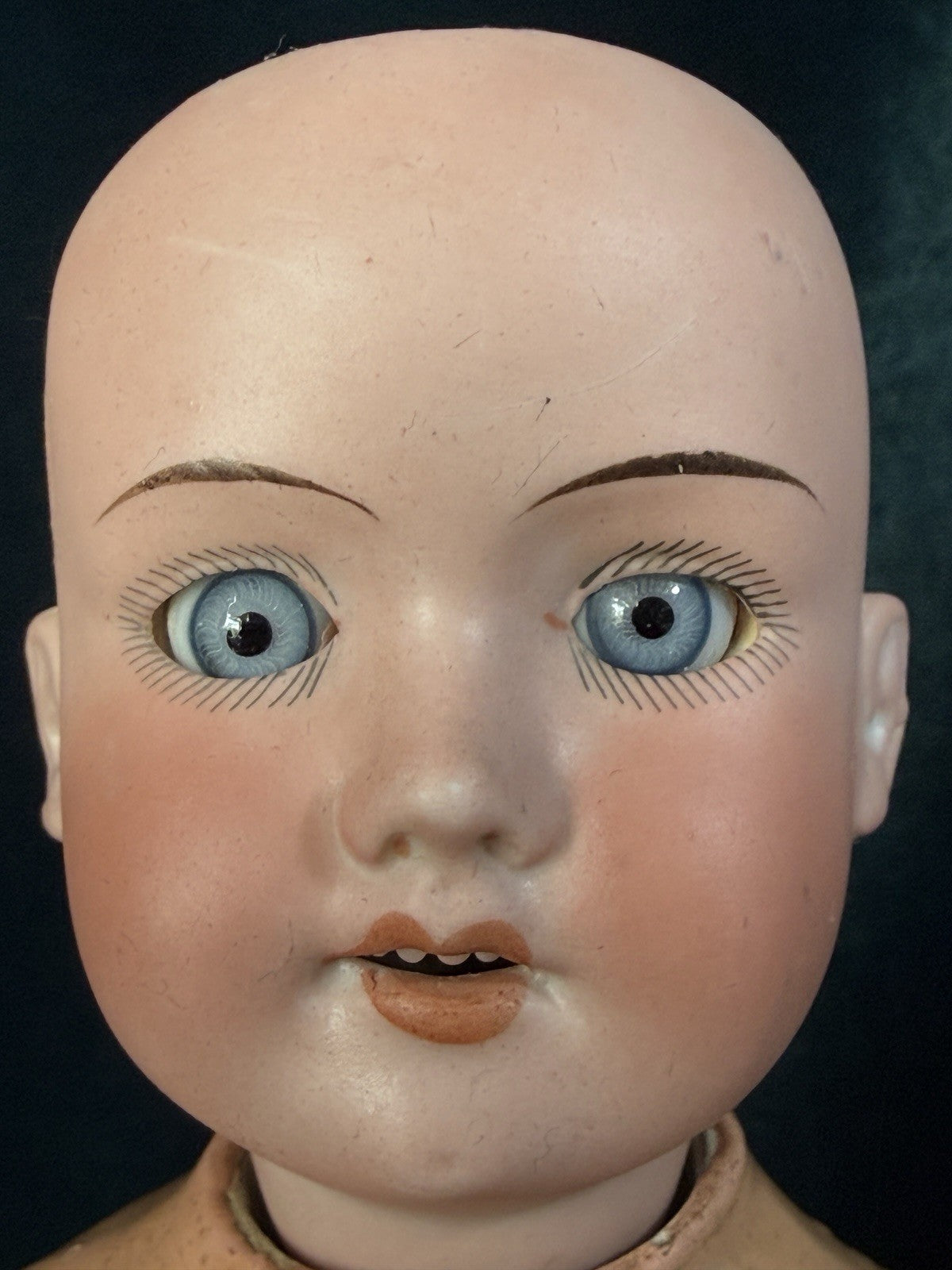 Antique German Armand Marseille DRGM 13.5” Doll Bisque Head Composition Body