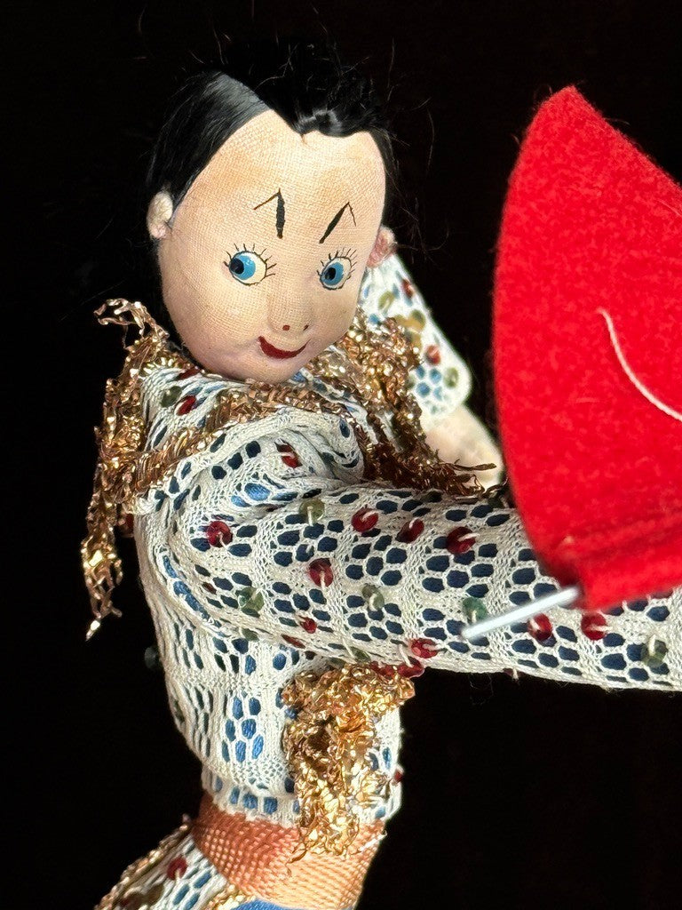 Vintage Collectible Spanish Roldan Klumpe Matador Bullfighter Doll