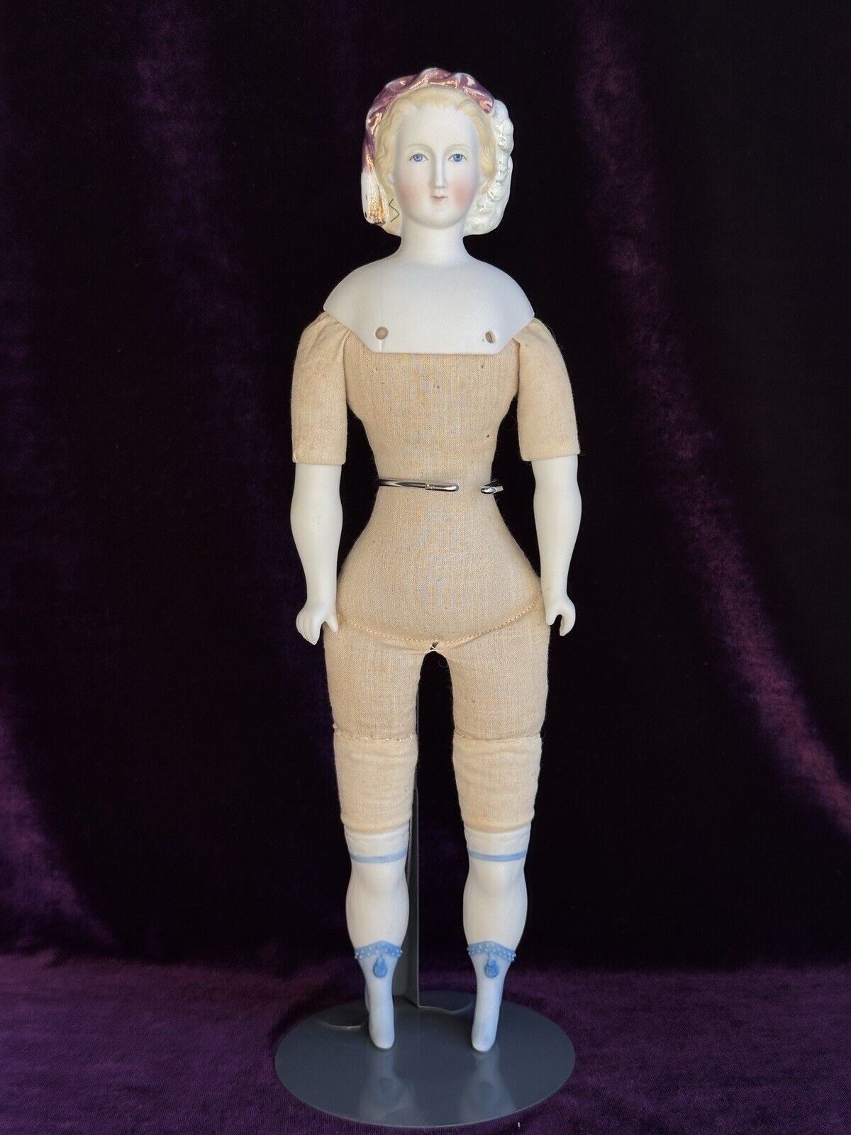 Rare Antique German 14.5” Alt Beck Gottschalck Empress Eugenie Parian China Doll