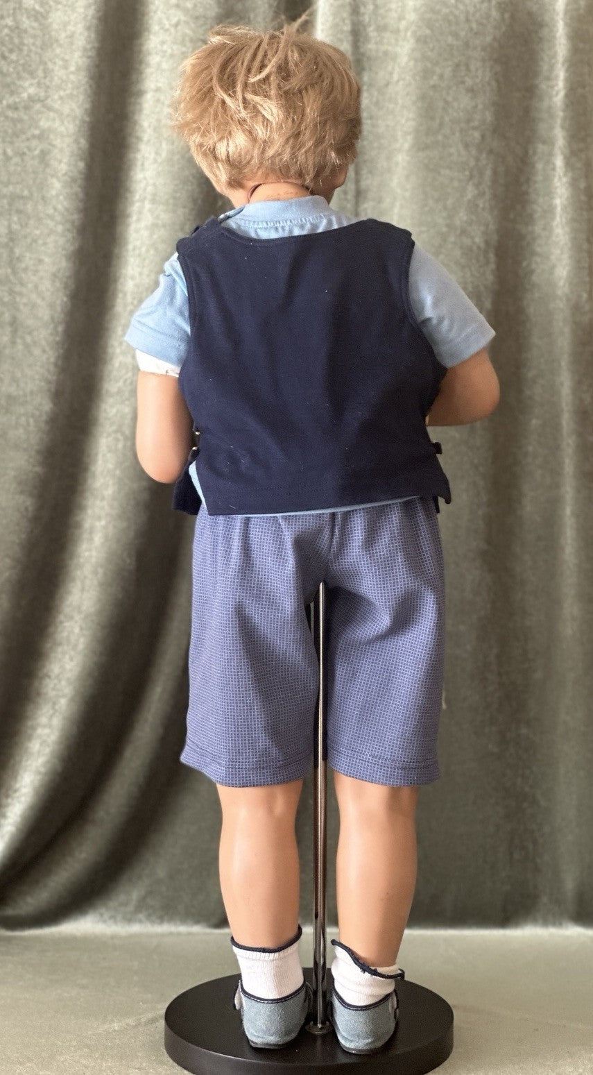 Artist Porcelain 33” Doll “Marcel” by Monika Levenig LE 200 Tag/COA