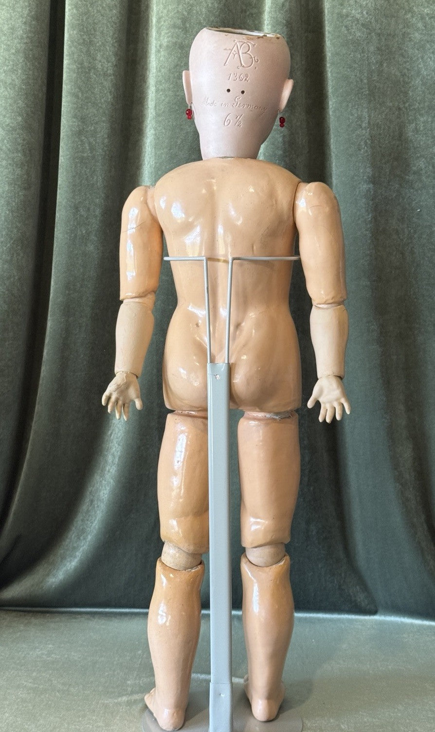 Large 34” Antique German ABG Mold 1362 Character Sweet Nell Doll
