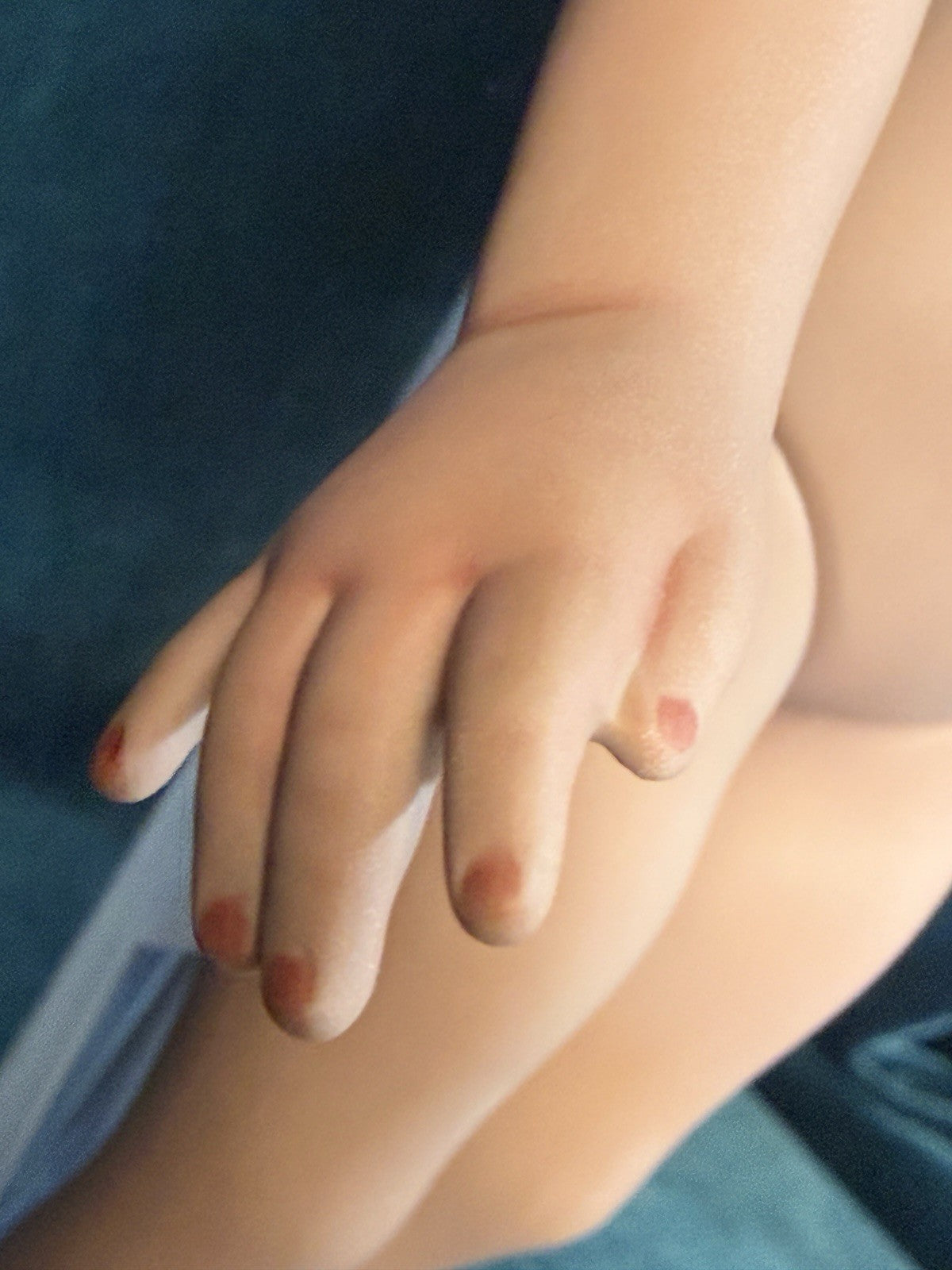 Porcelain 12” Doll “Olivia” By Dianna Effner Expressions Molds
