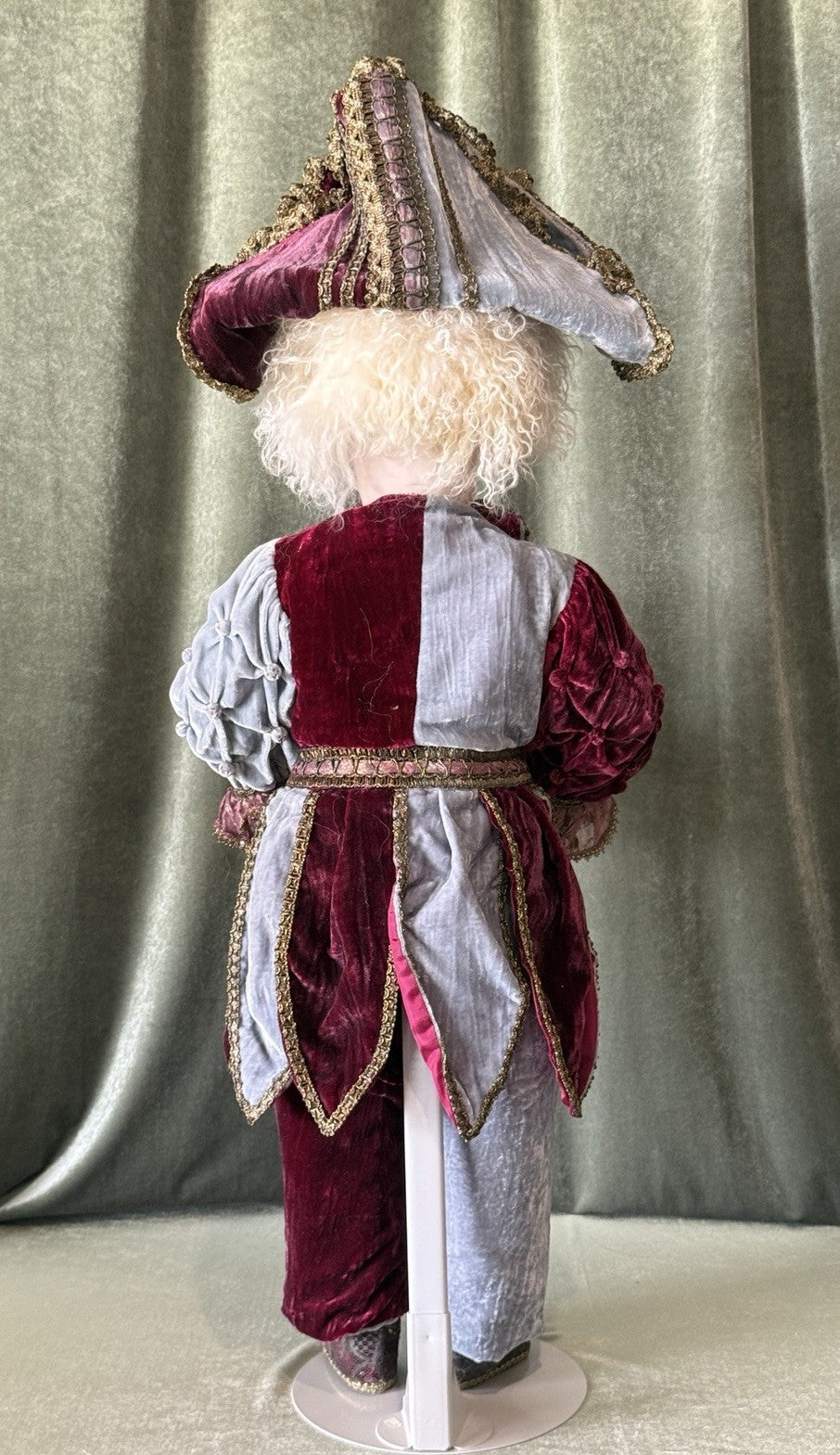 Vintage Reproduction of Antique French Francois Gauthier 29” Polichinelle Doll