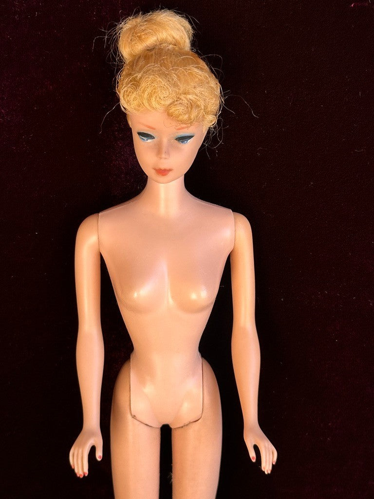 Early Mattel Vintage Blonde Ponytail Barbie Doll