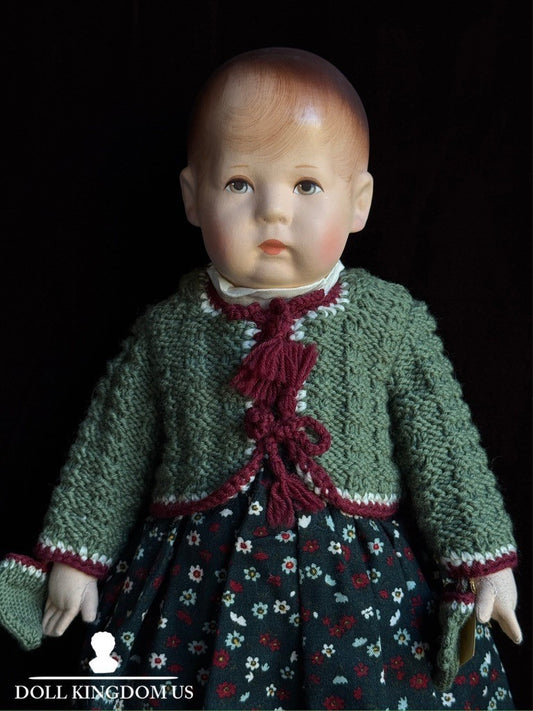 Rare German 17” Kathe Kruse Cloth Doll I Margretchen Repro LE 500 in Box