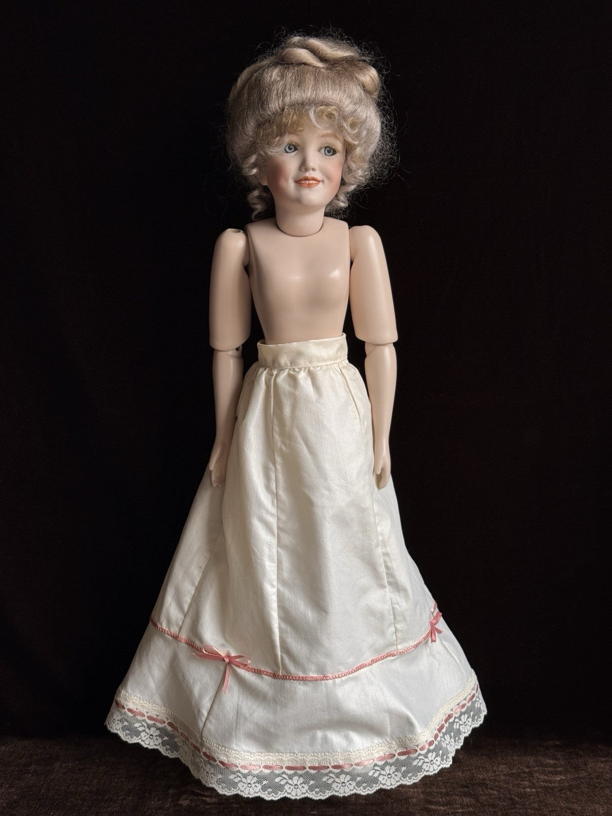 Very Rare Compo 21” Reproduction of Antique Simon Halbig 1388 Lady Fashion Doll