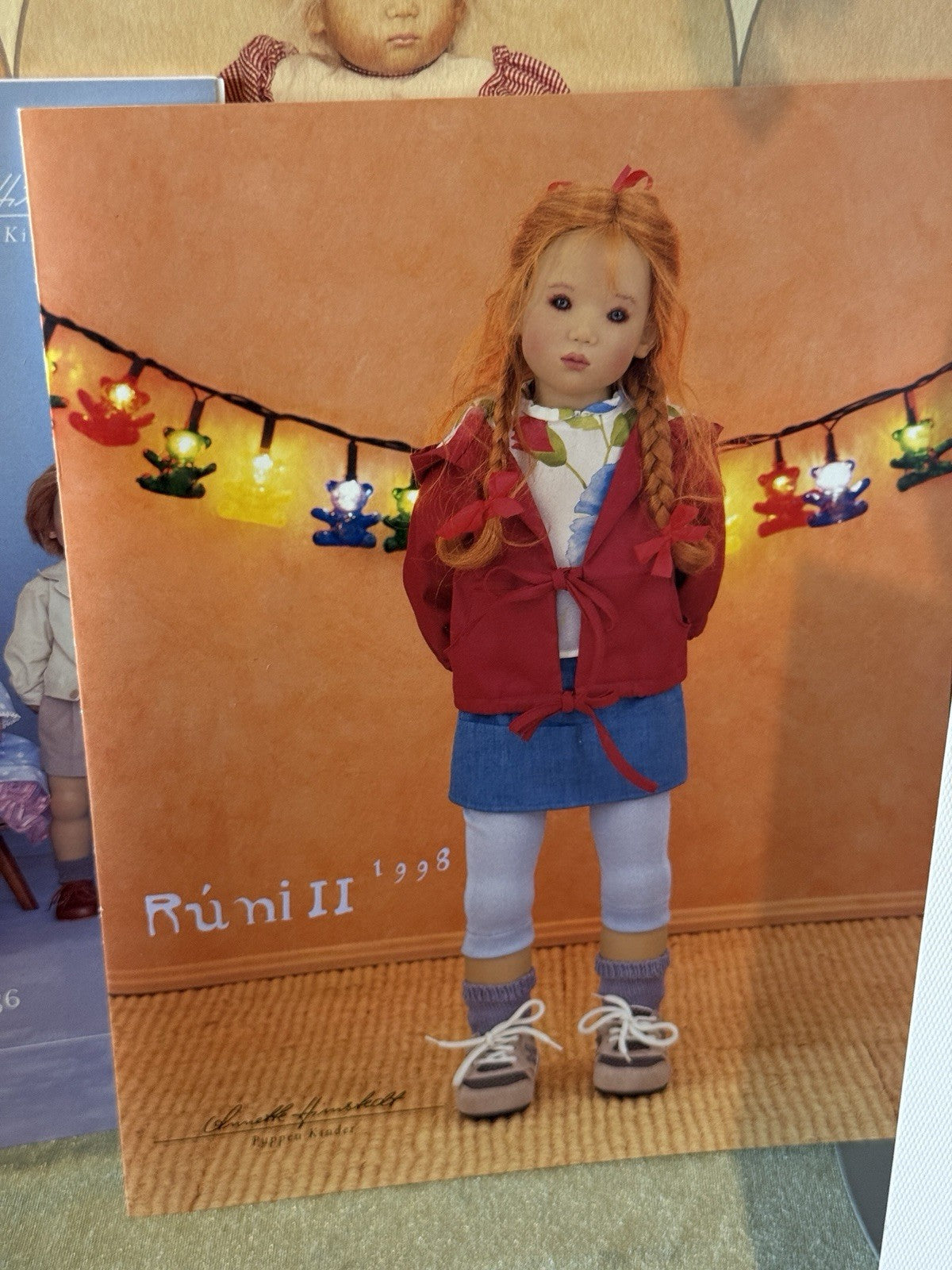 Vinyl Annette Himstedt 26” Doll “Runi II” 1998 Box/COA/Ribbon