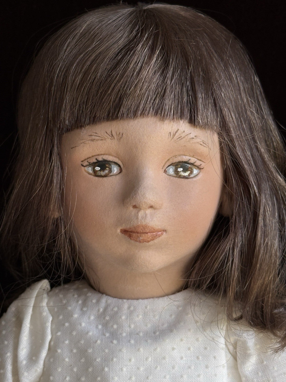 Collectible 16” Maggie lacono Corey Felt Cloth Doll LE 75