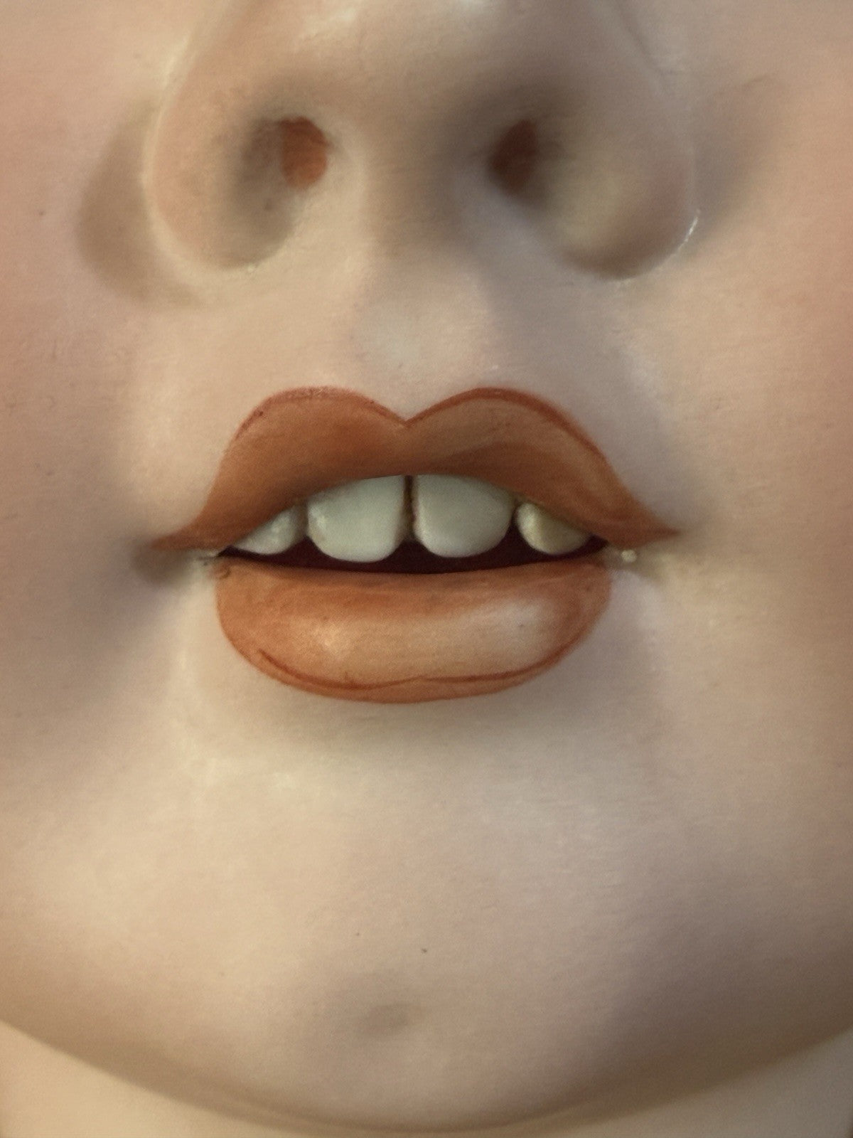 Antique German Kley Hahn Walkure 30” Doll Bisque Head Composition Body