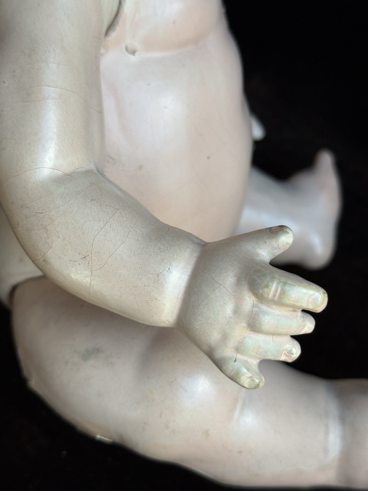 Antique German 16” Kestner JDK 257 Bisque Head Baby Doll