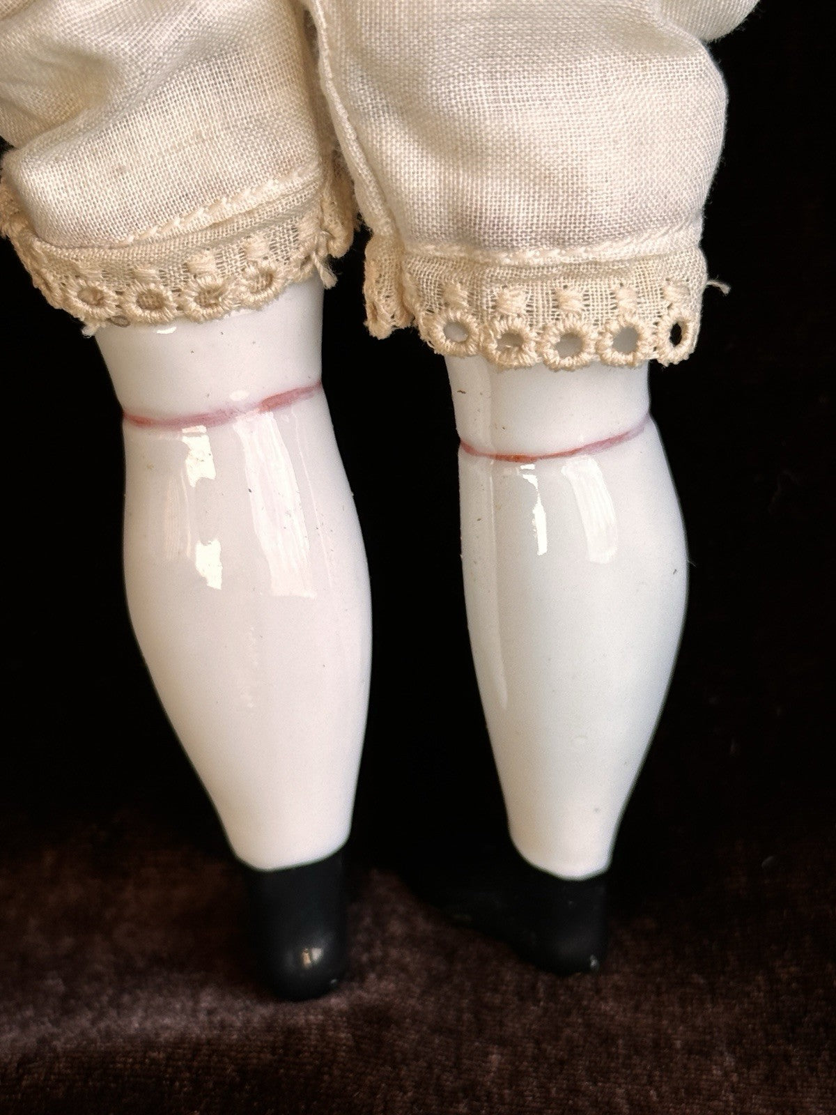 Vintage 13” Reproduction of Antique German Lydia China Head Doll