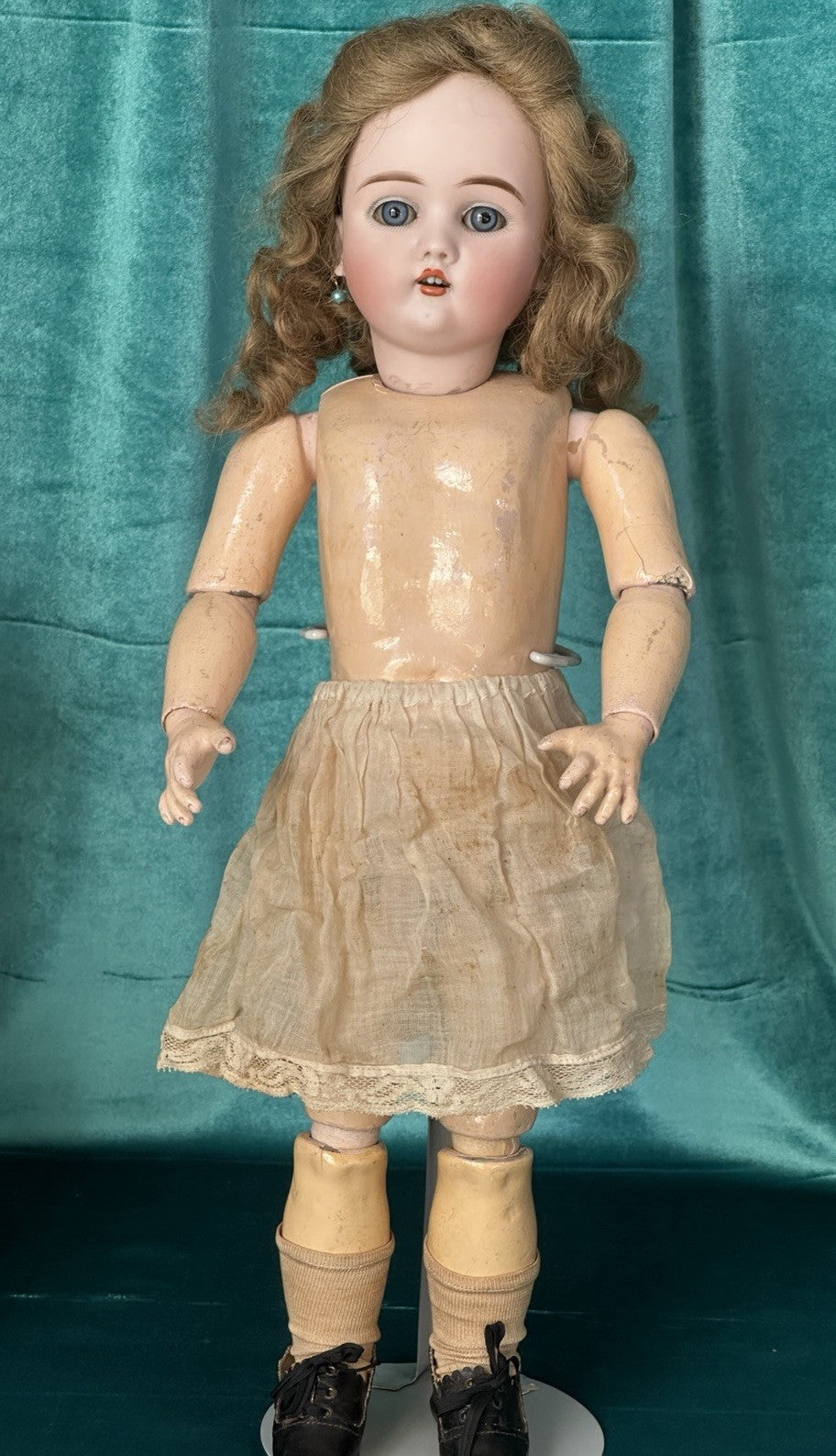Antique German Max Handwerck Bisque Head 17” Doll Mold 421