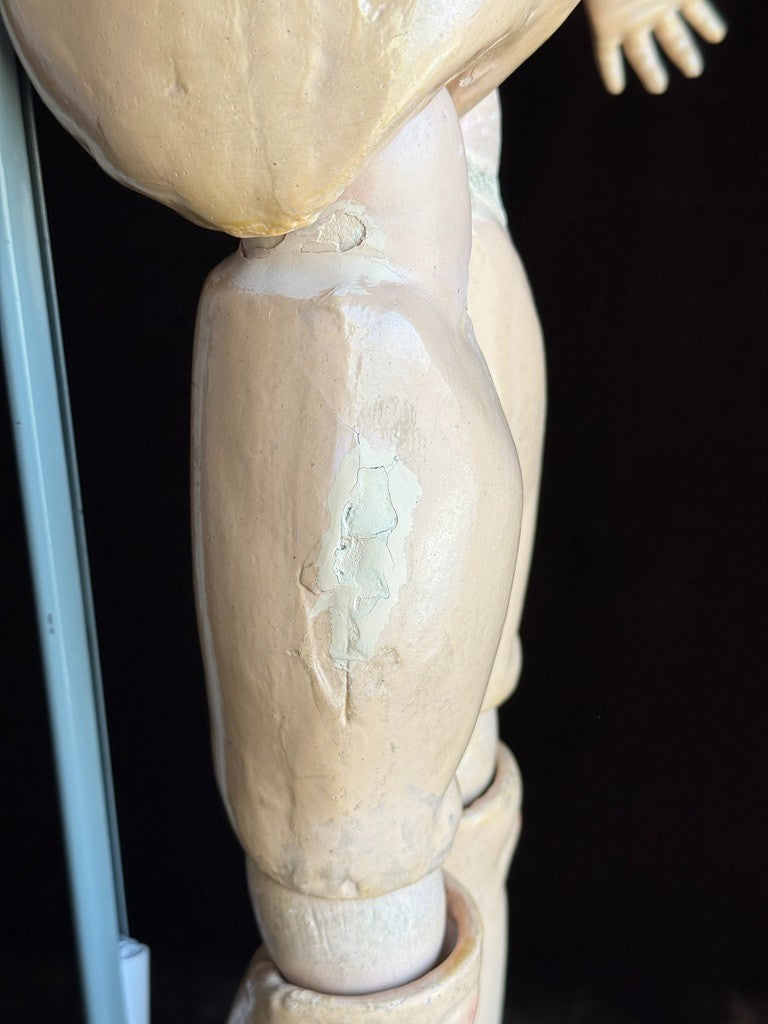 Large Antique German 29” Schoenau & Hoffmeister 914 Bisque Head Doll