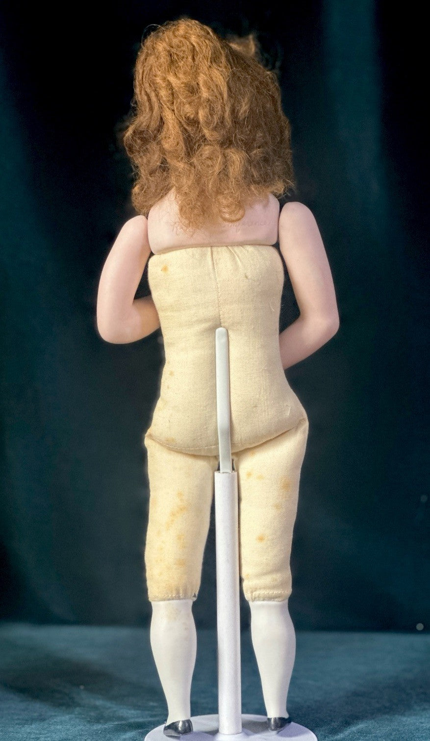 Vintage 1984 Linda Cheek Porcelain Pinkie 14” Doll Original Outfit