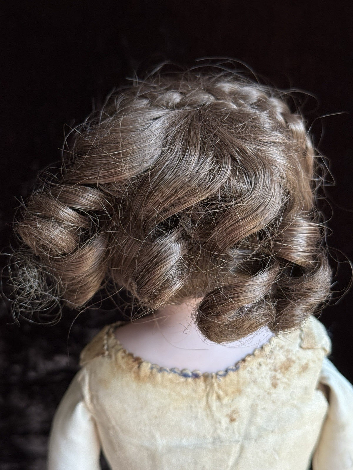 Antique German 22” Bahr & Proschild (?) Bisque Shoulder Head Fashion Doll