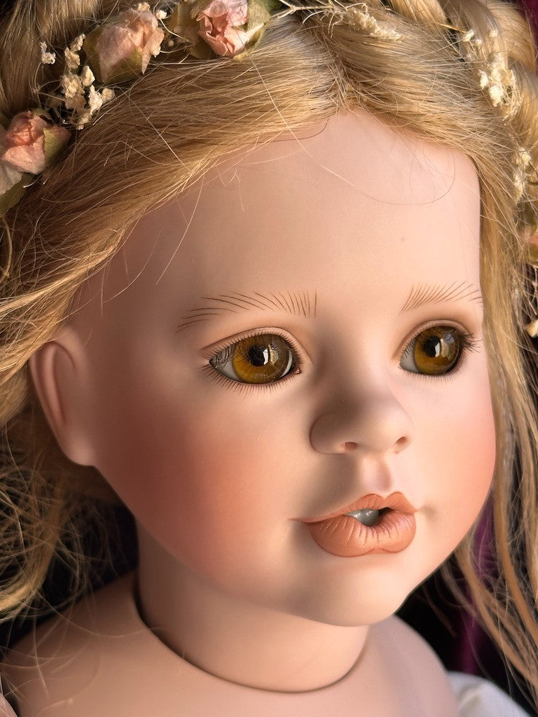 Collectible Porcelain 23" Linda Mason Originals Tiffany Doll LE 50