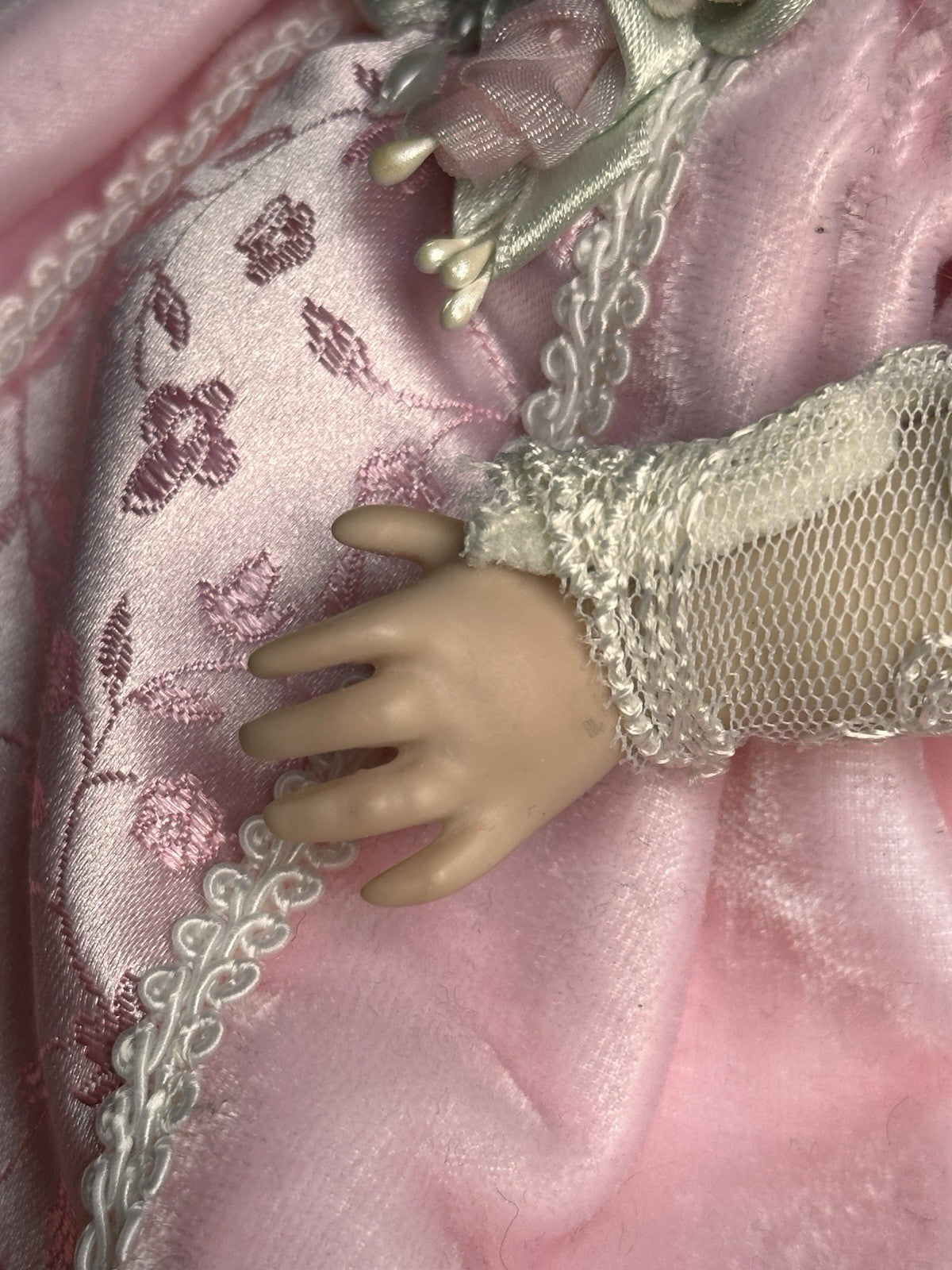 Patricia  Loveless 14" Porcelain Reproduction of Antique French Bebe Doll LE 200