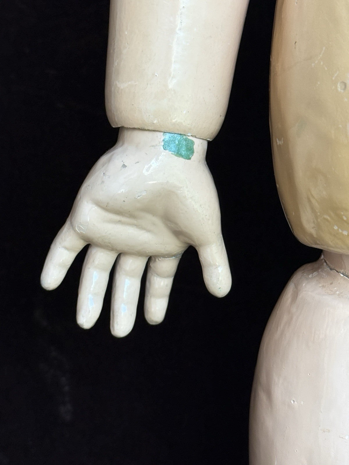 Large Antique German 30” Kestner 164 Bisque Head Doll