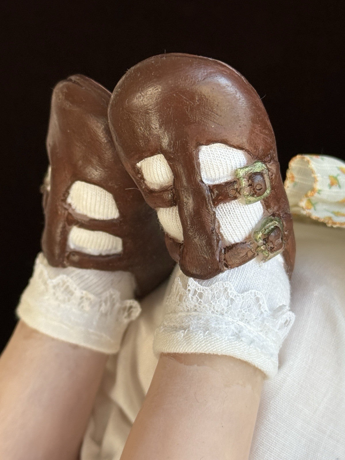 OOAK 11” Jane Bradbury (?) Lifelike Collectible Resin Doll