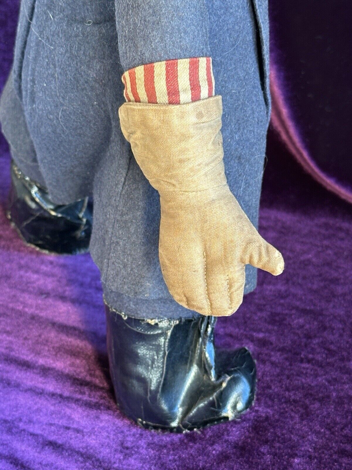 Unidentified 15” Vintage Dean’s Rag Book (?) Cloth Policeman Doll