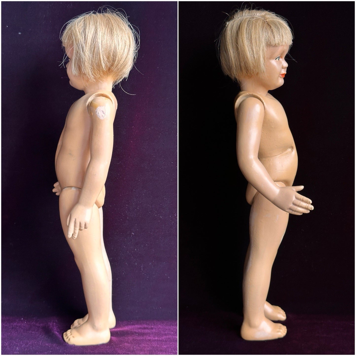 Rare Vintage American 15” Latex Dewees Cochran Portrait Doll
