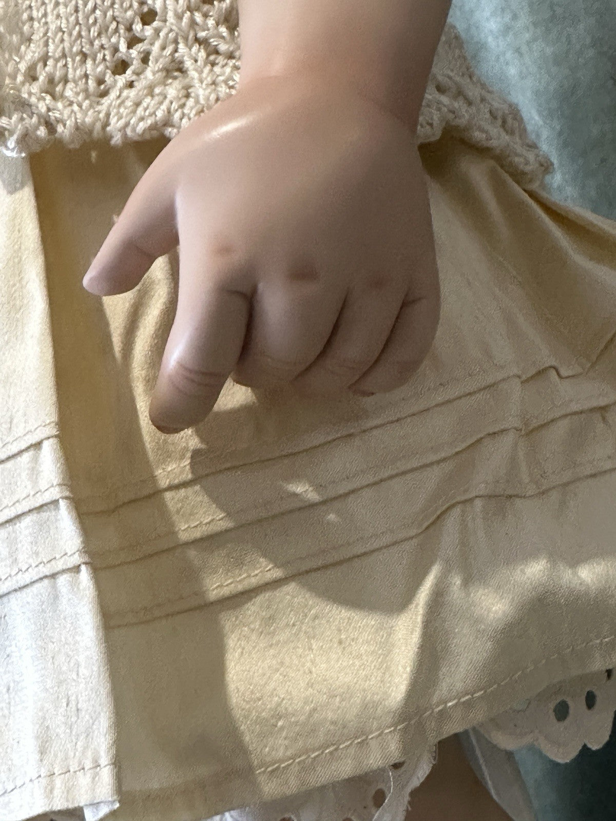 Artist Hildegard Gunzel Wax Over Porcelain 26” Doll “Harriet” LE 25 Box/Tag