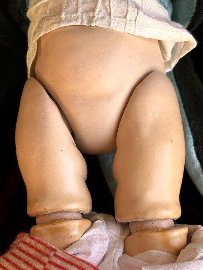 Antique German Max Handwerck U.S. 1 Elite Googly Uncle Sam Bisque Character Doll