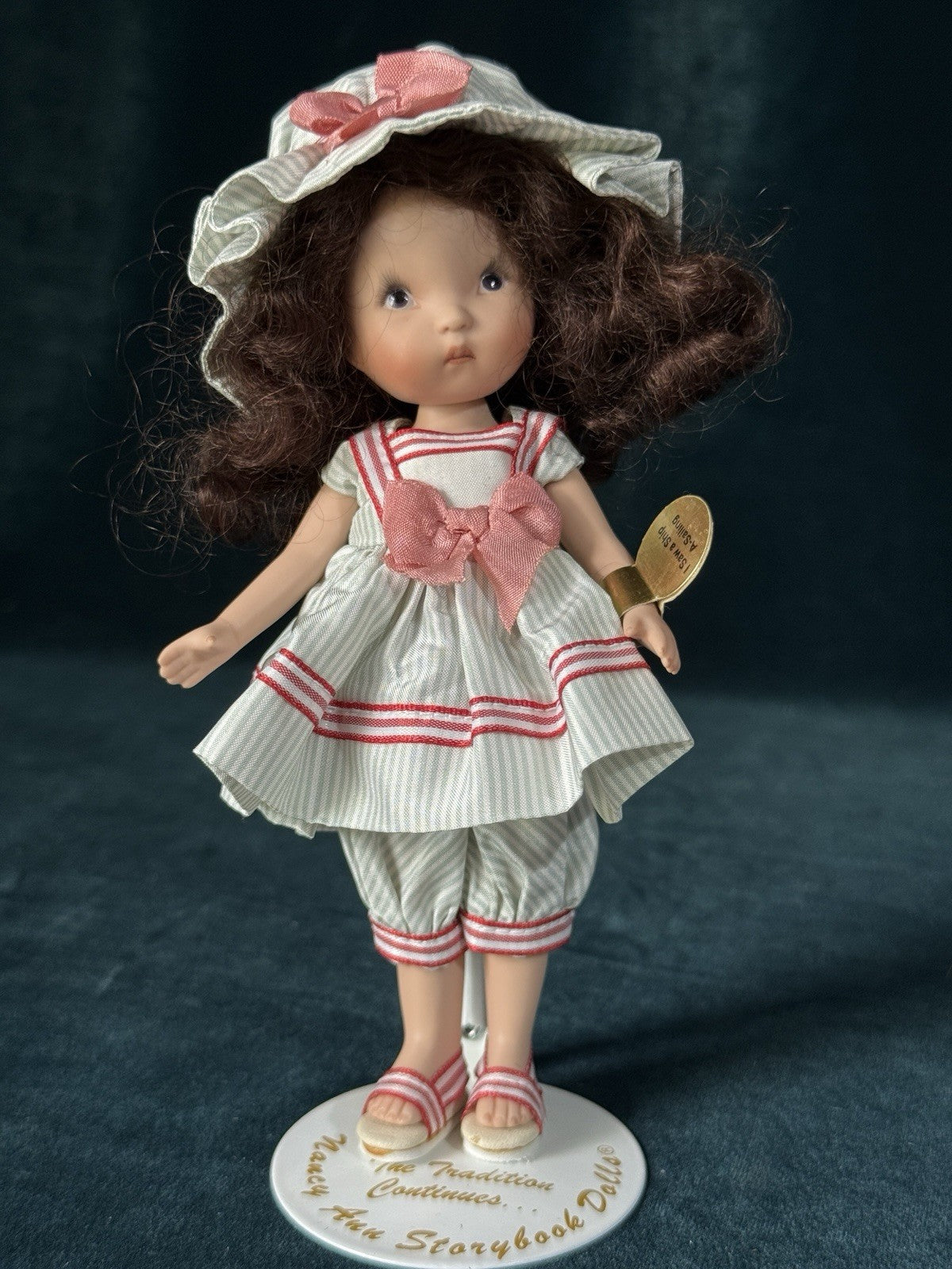 MIB Nancy Ann “I Saw A Ship A-Sailing” Doll Dianna Effner 88/1000 Box/COA/Tag