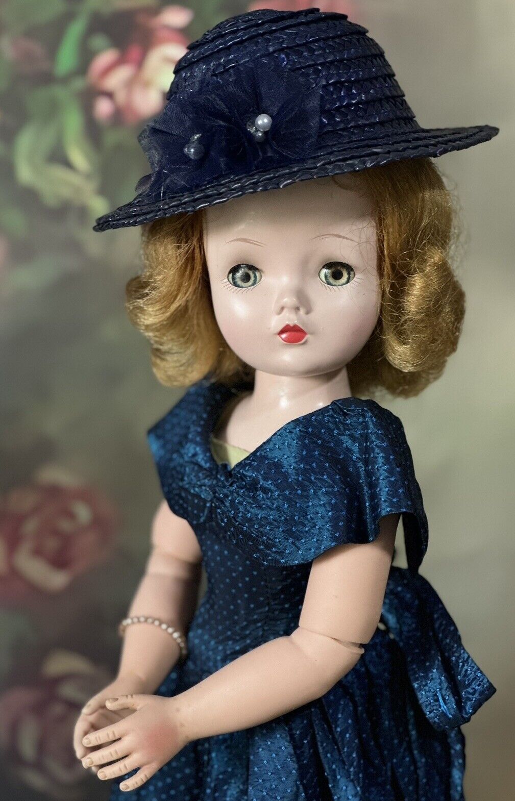 Vintage 1950’s Madame Alexander 20” Cissy Hard Plastic Doll