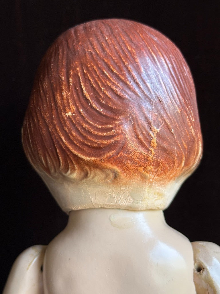 Unmarked Vintage American 17” Patsy Lou Composition Doll