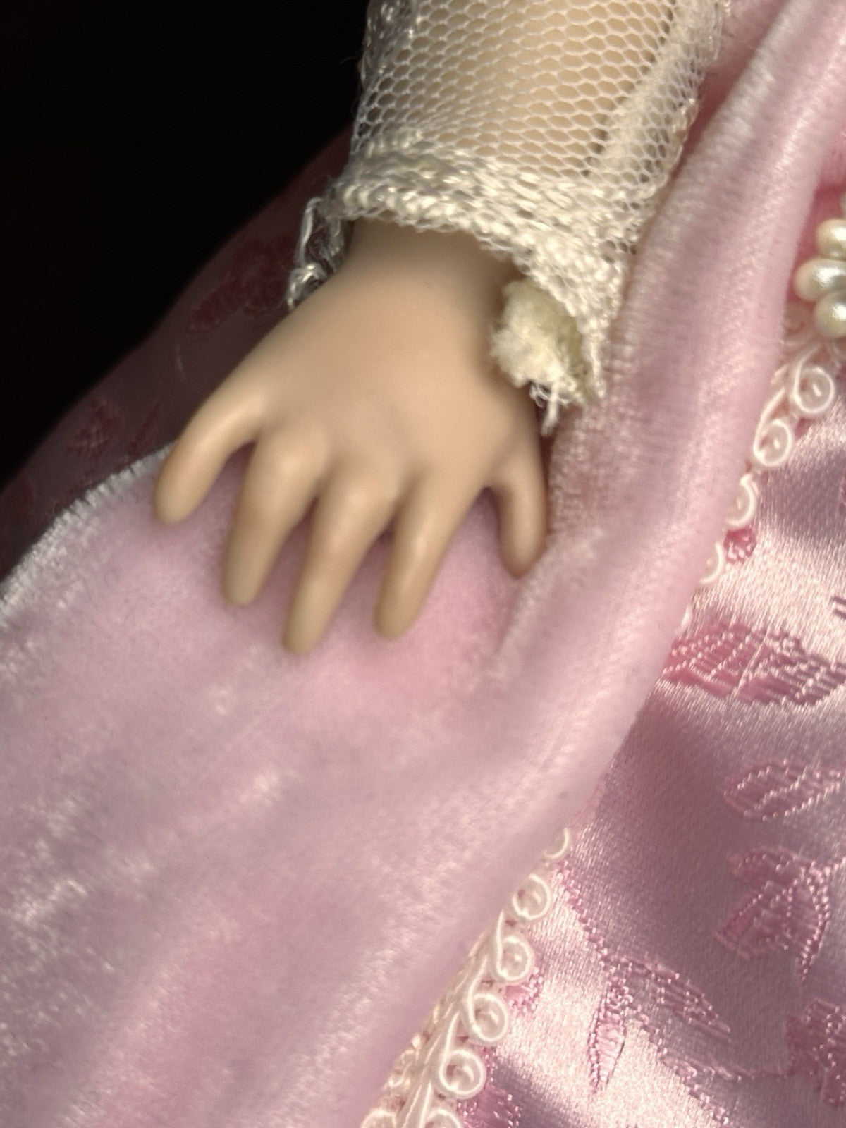 Patricia  Loveless 14" Porcelain Reproduction of Antique French Bebe Doll LE 200