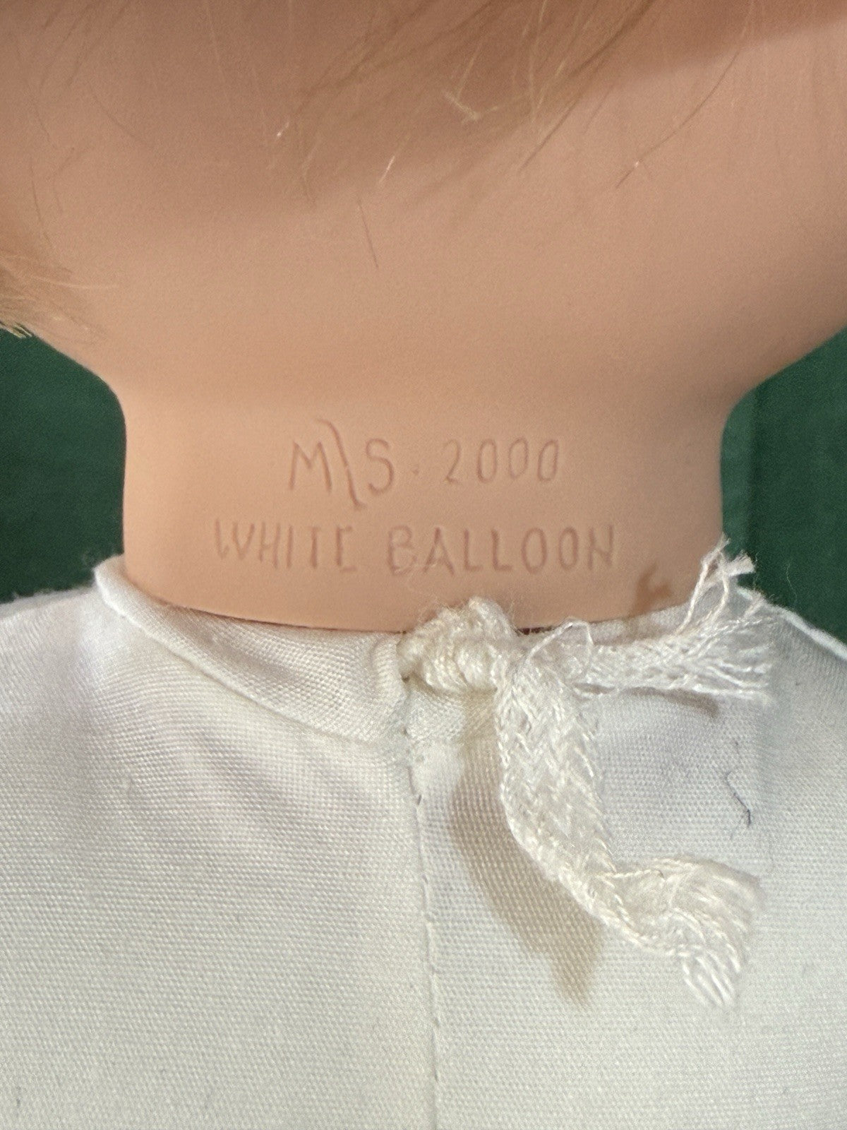 Collectible Vinyl Molly Micky Joe White Baloon 13” doll by Marie-Luise Schulz