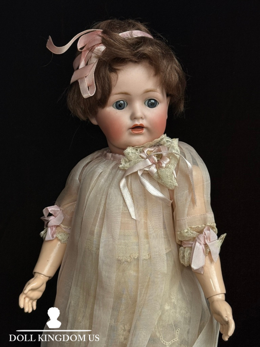 Antique German 17” Kestner JDK 260 Bisque Head Toddler Doll