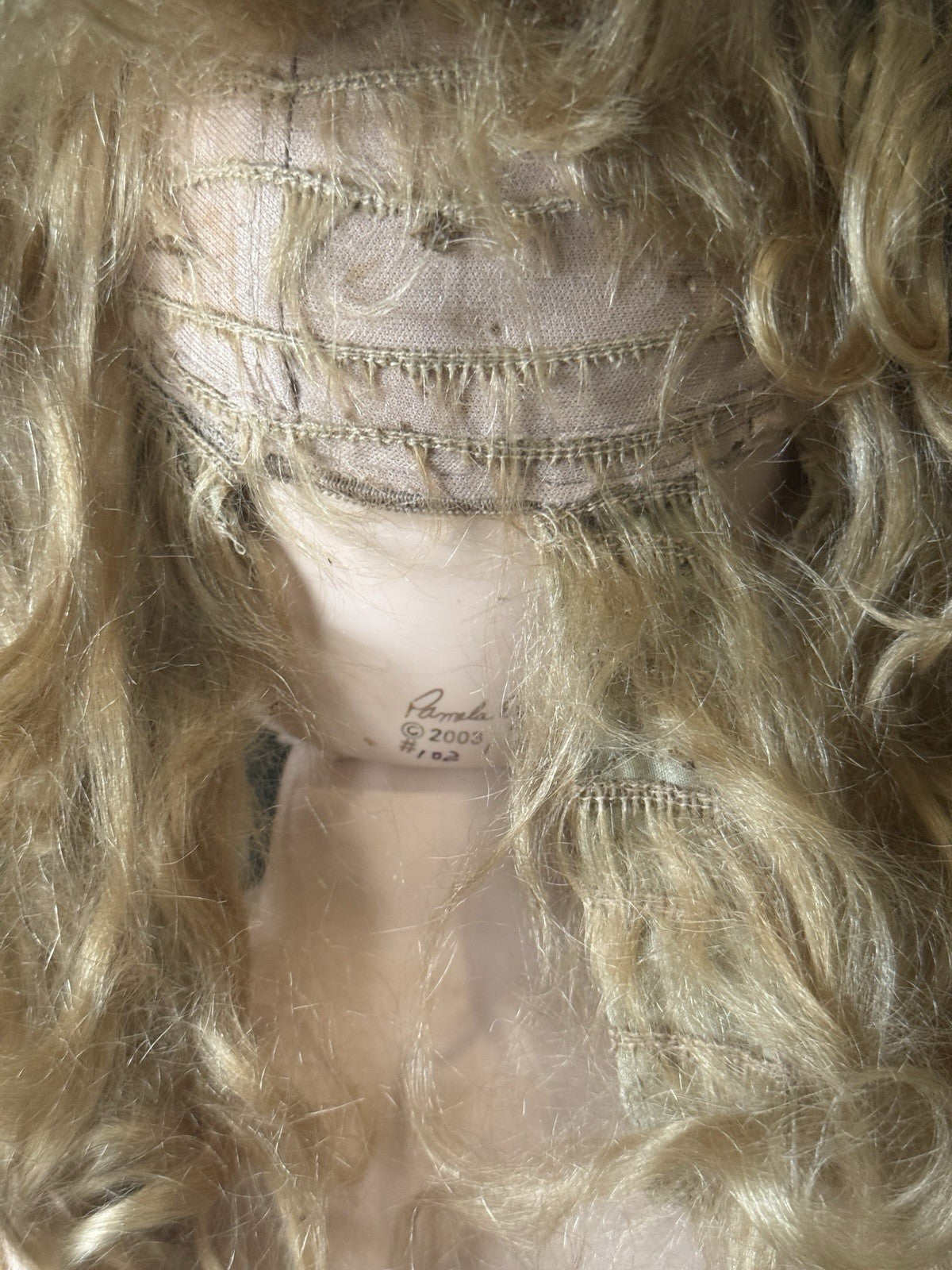 Porcelain 31” Doll “Christlyn” by Pamela Erff LE 200 Tag For Masterpiece Gallery