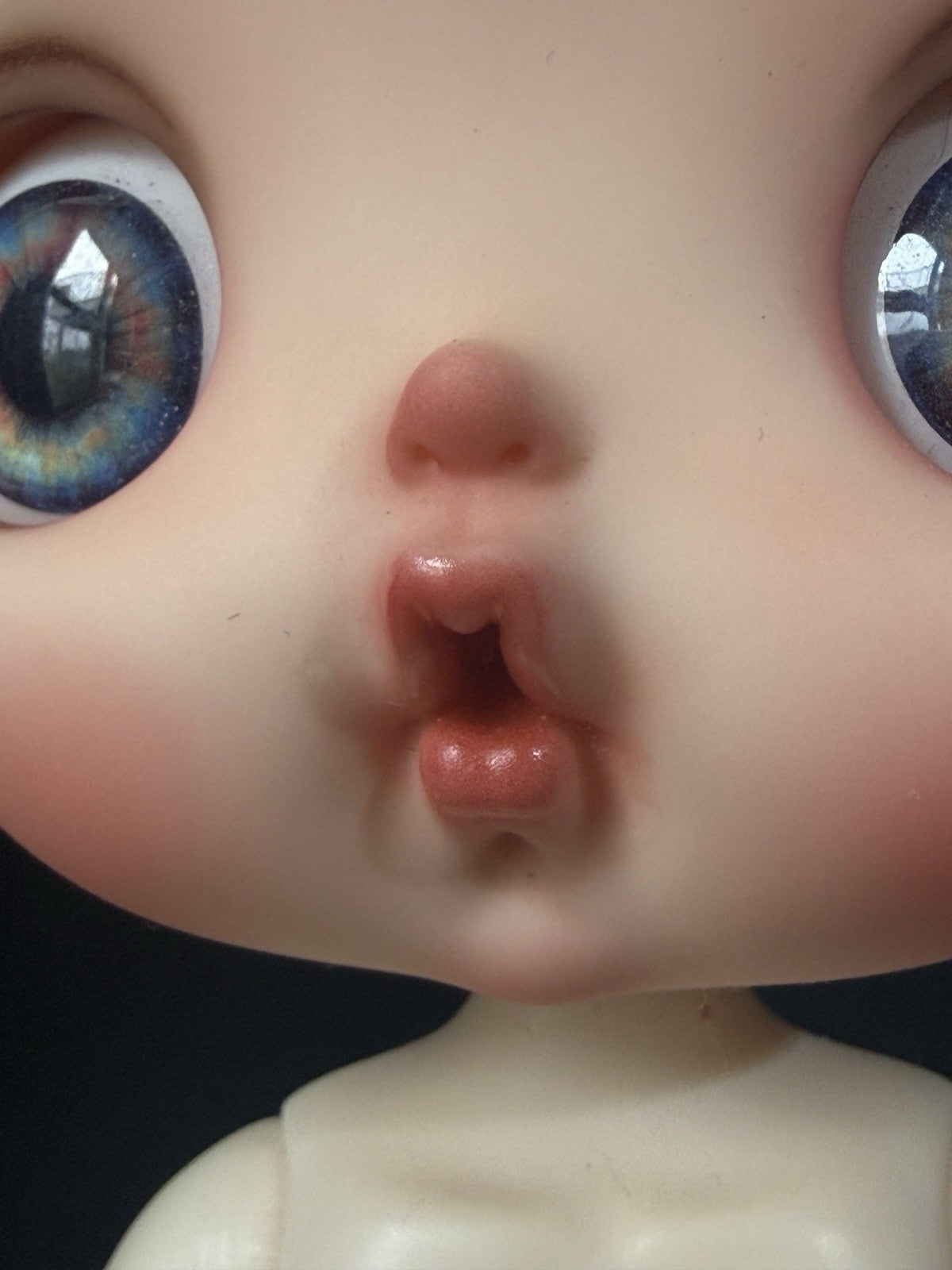 OOAK Custom Blythe 10” Artist BDJ Doll Red Hair